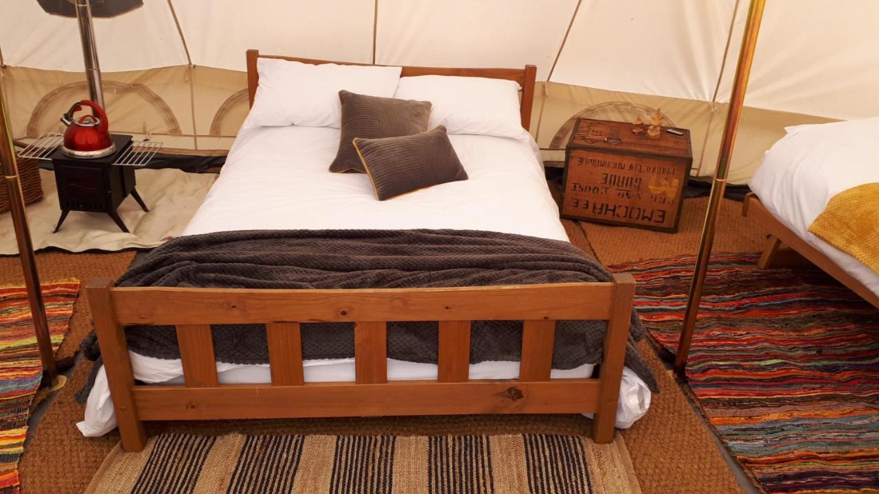 6M Emperor Tent Near Whitby With Log Burner Liverton Exterior foto