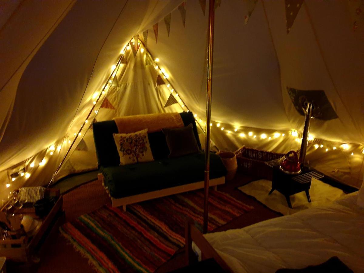6M Emperor Tent Near Whitby With Log Burner Liverton Exterior foto