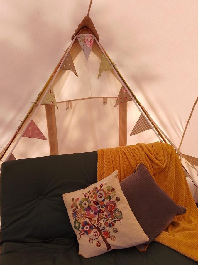 6M Emperor Tent Near Whitby With Log Burner Liverton Exterior foto