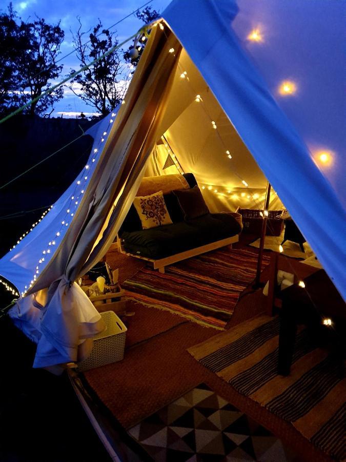 6M Emperor Tent Near Whitby With Log Burner Liverton Exterior foto