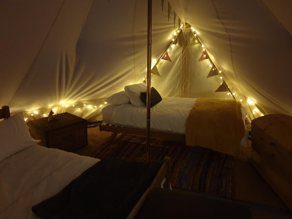 6M Emperor Tent Near Whitby With Log Burner Liverton Exterior foto