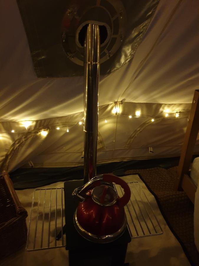 6M Emperor Tent Near Whitby With Log Burner Liverton Exterior foto