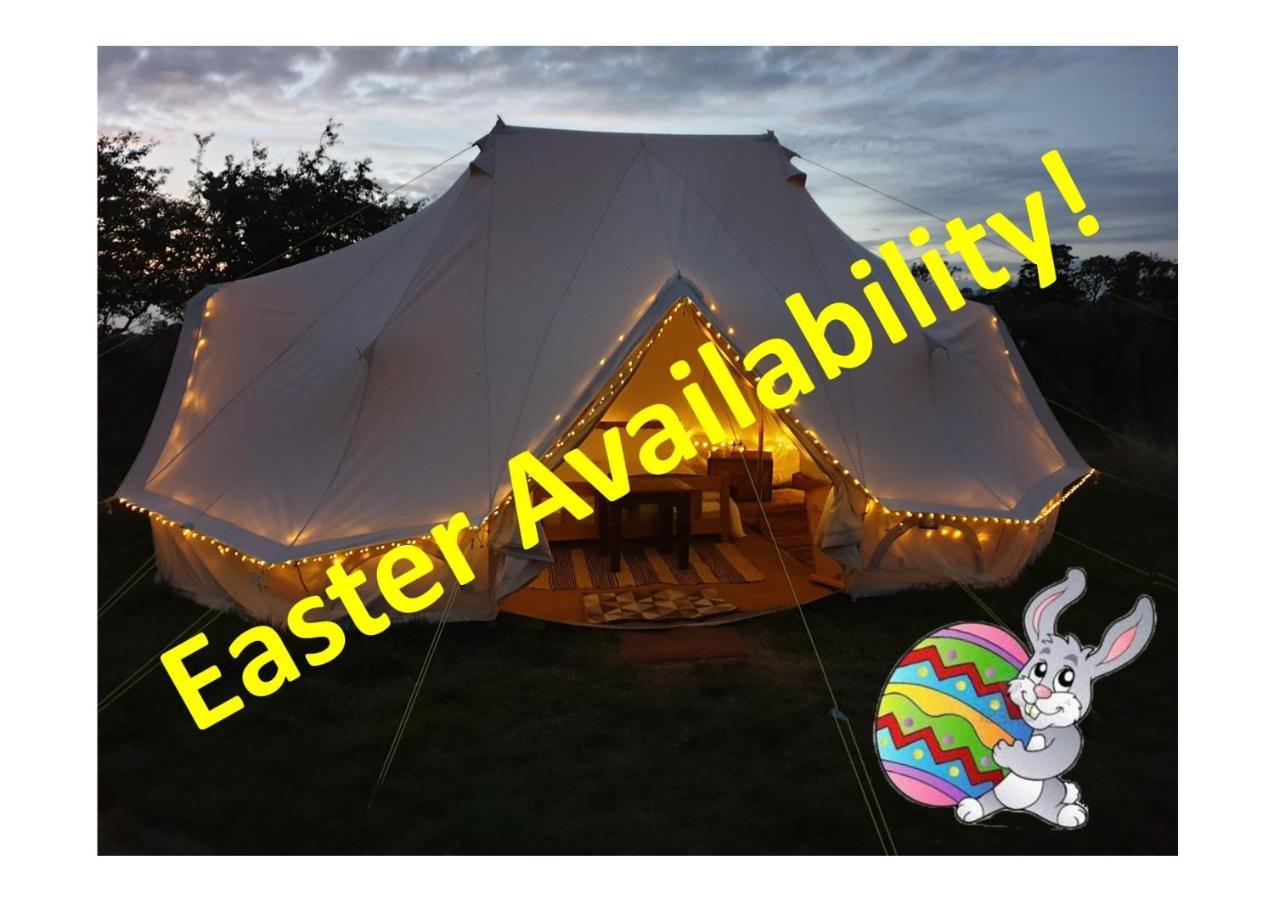 6M Emperor Tent Near Whitby With Log Burner Liverton Exterior foto